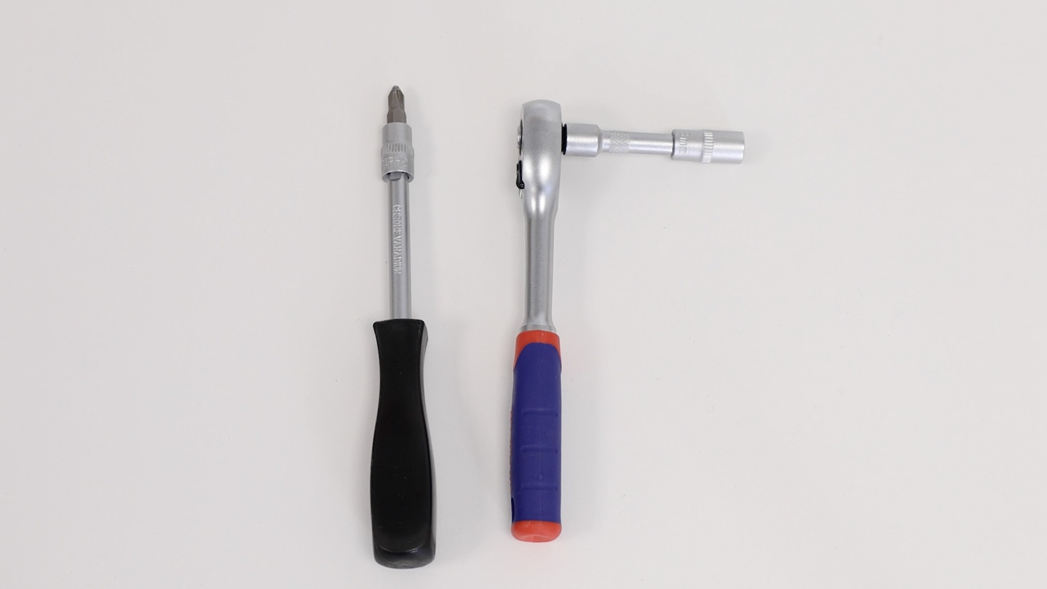 Phillips screwdriver and 8mm socket needed